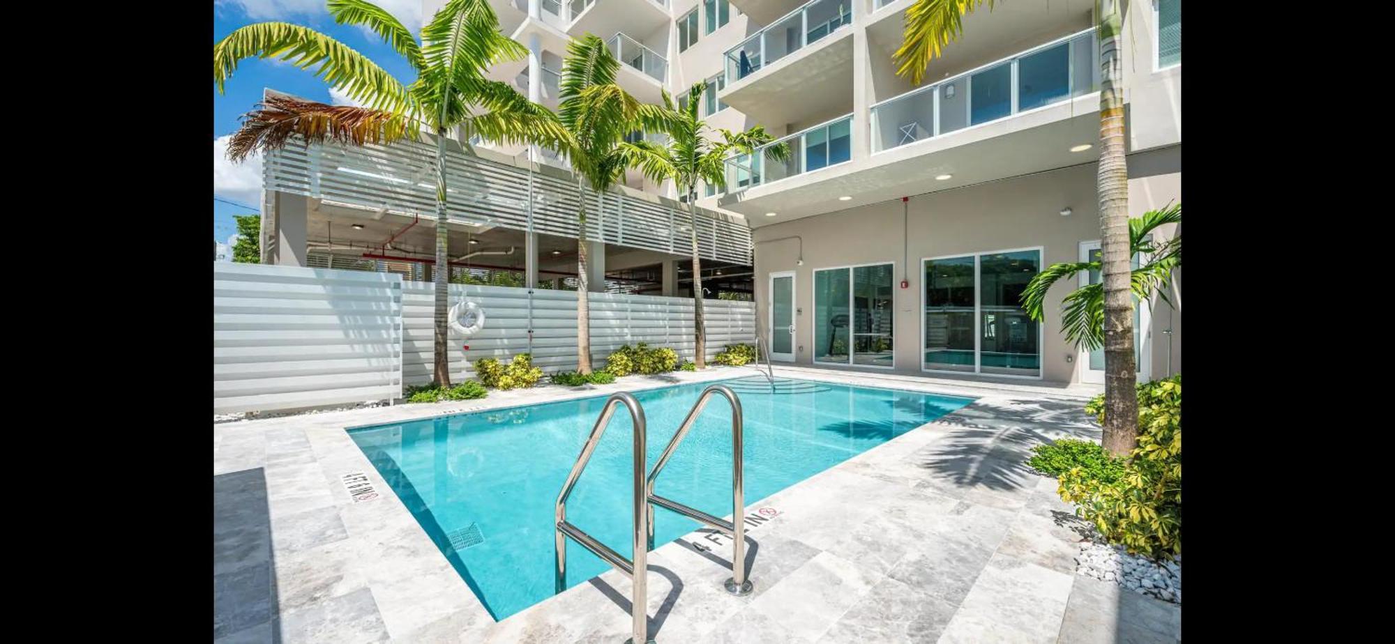 Miami Wood Apart Hotel New 2024 - Private Terrace - Free Garage - Beach 5 Min Hollywood Eksteriør bilde