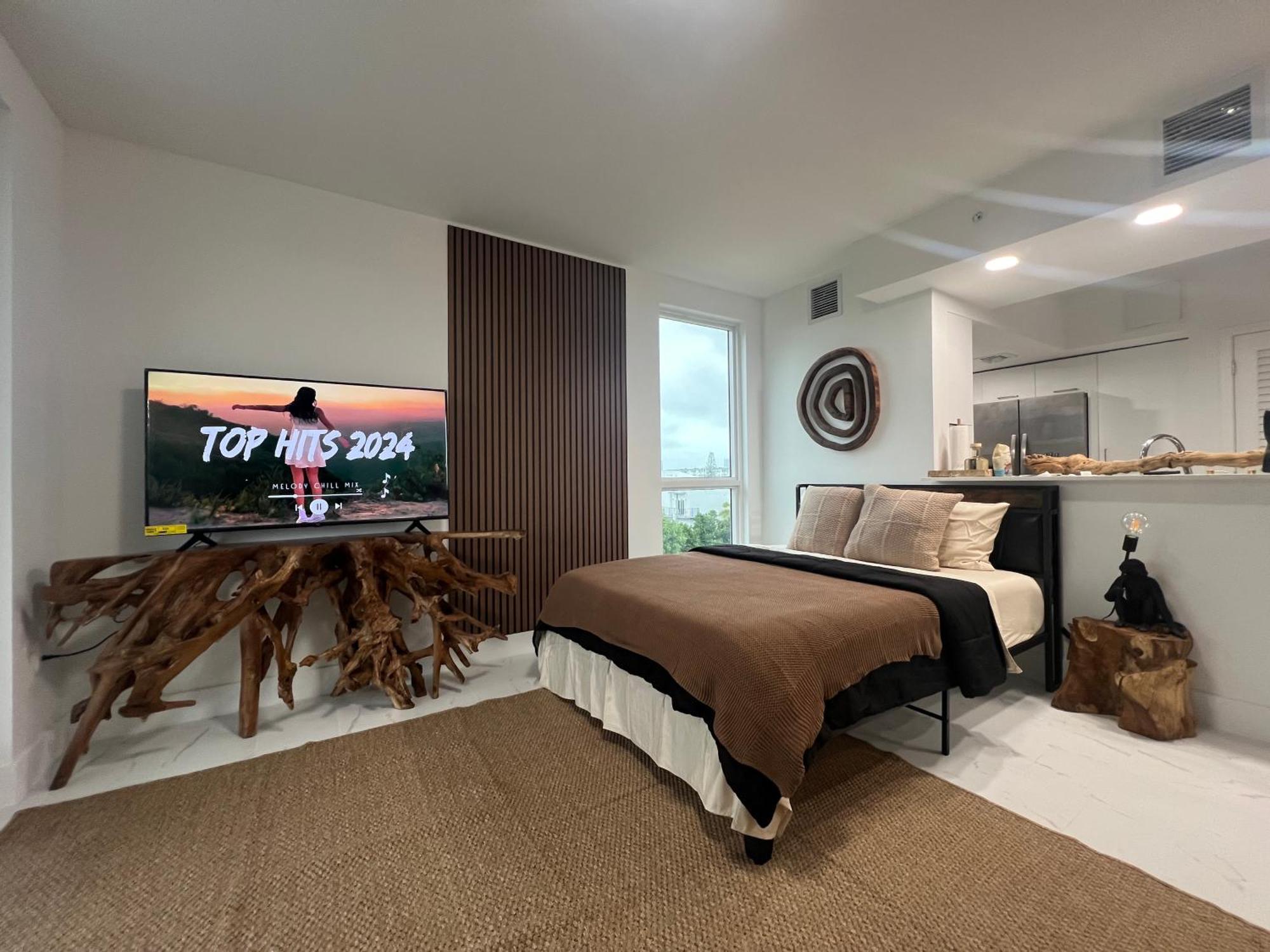 Miami Wood Apart Hotel New 2024 - Private Terrace - Free Garage - Beach 5 Min Hollywood Eksteriør bilde
