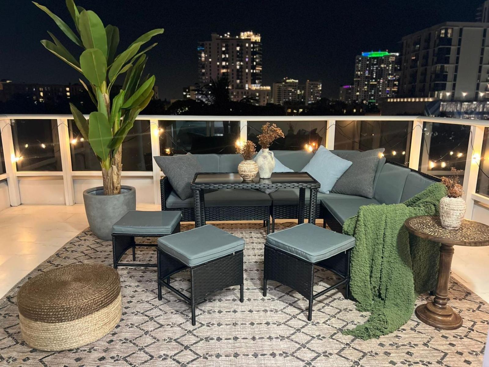 Miami Wood Apart Hotel New 2024 - Private Terrace - Free Garage - Beach 5 Min Hollywood Eksteriør bilde